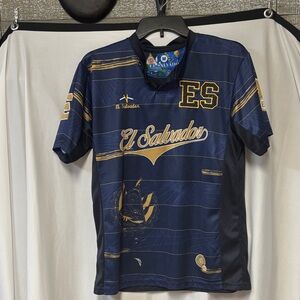 El Salvador Blue and Gold Men's Jersey
